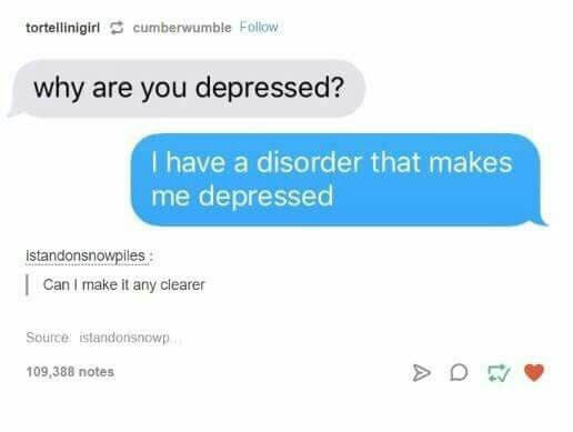 why you depressed